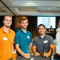 Guests at the Engineering Design Project Preview Event